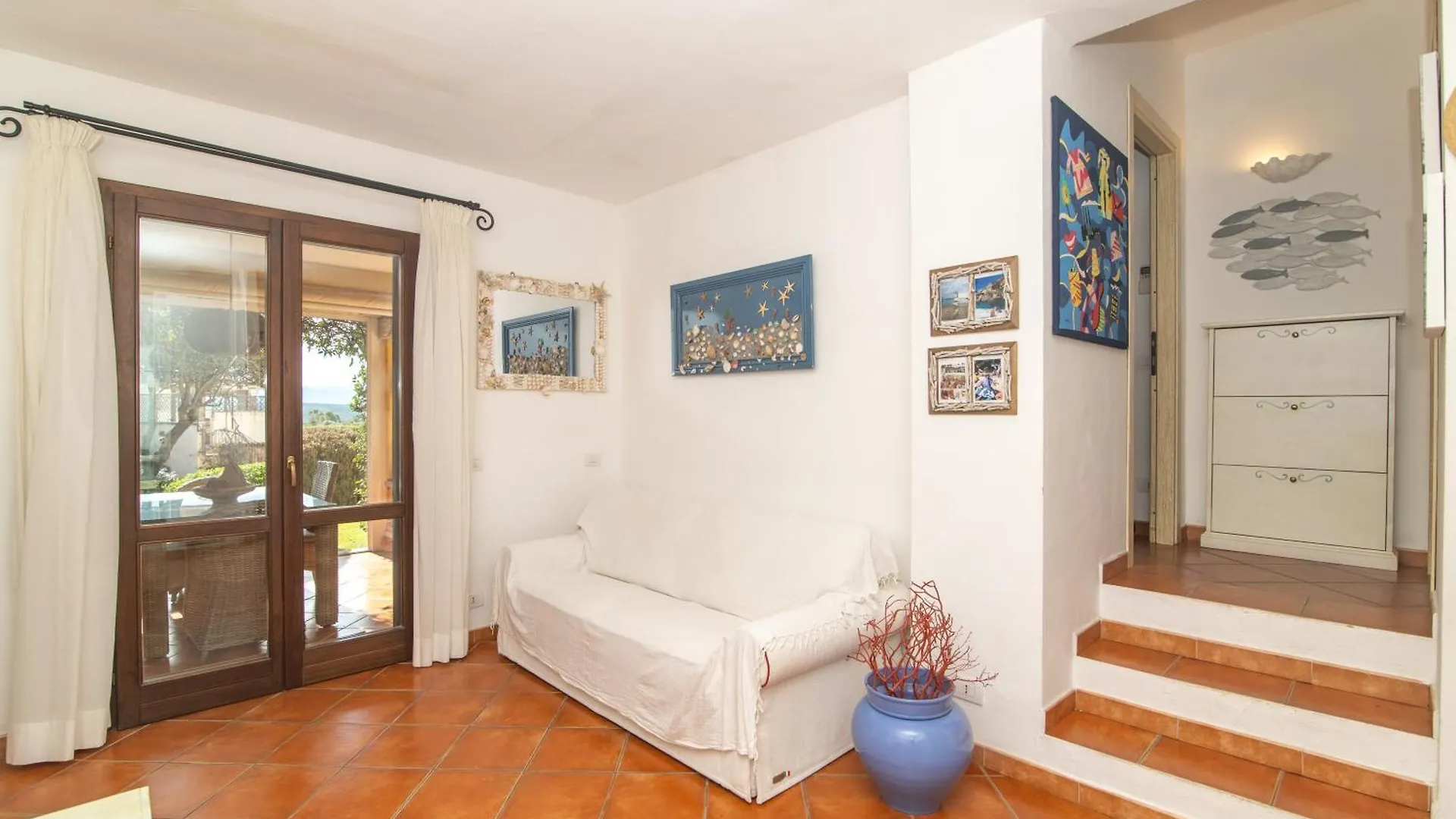Belvedere 3-2 Giardino E Vista Mare أولبيا شقة
